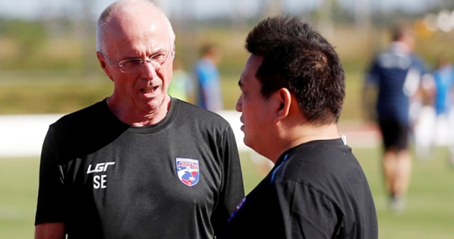 HLV Eriksson chia tay Philippines, tìm ngay bến đỗ mới