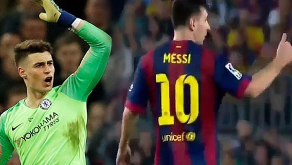 Lionel Messi từng chống đối rời sân như Kepa