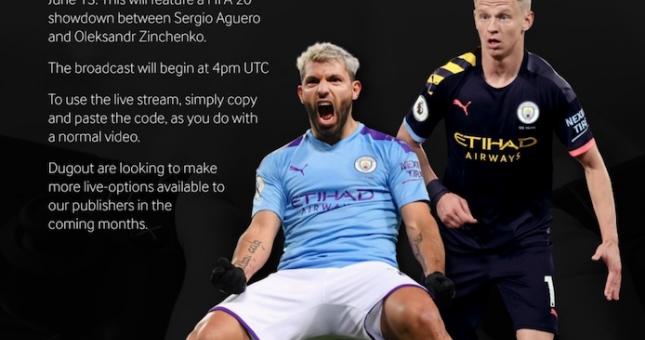 Aguero đại chiến Zinchenko trên FIFA 20: Ai đẳng cấp hơn?