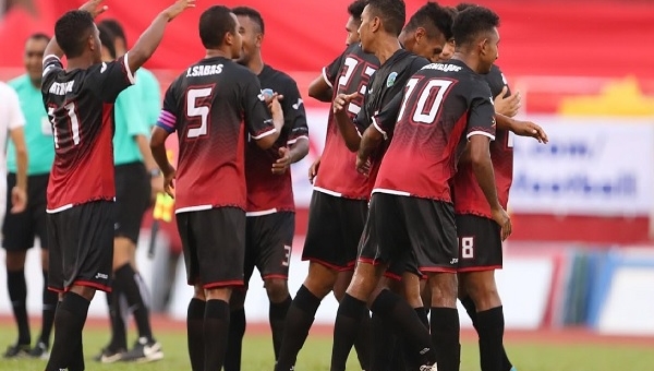 Sân Thống Nhất lại mưa, U22 Đông Timor thắng áp đảo Macau
