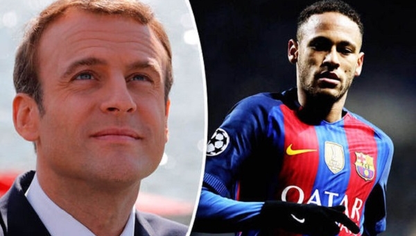 Tổng thống Pháp nói gì khi Neymar cập bến PSG?