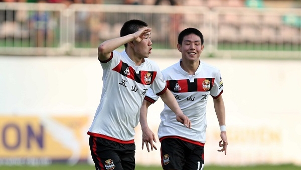 Đội bóng Thái Lan thua đau U19 Seoul tại giải U19 Quốc tế