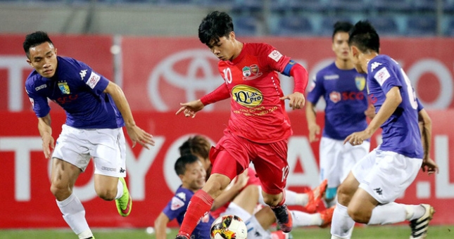 Lịch thi đấu vòng 10 V.League 2018: Hà Nội, HAGL đều gặp khó