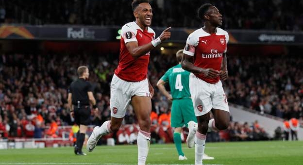 Arsenal thắng tưng bừng Vorskla ở trận ra quân Europa League