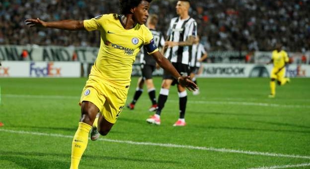 Willian nổ súng, Chelsea nhẹ nhàng đánh bại PAOK