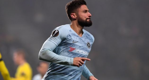 Giroud tỏa sáng, Chelsea đánh bại BATE