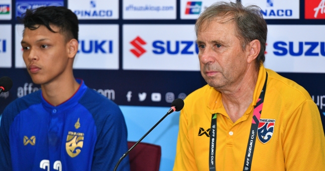 HLV Thái Lan: 'Chúng tôi có 1 tiền đạo khiến đối thủ nể sợ'