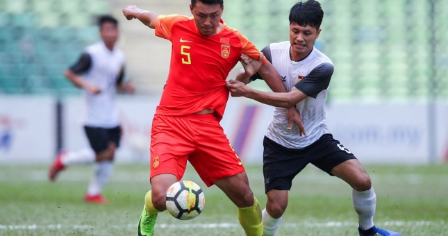 U23 Trung Quốc thắng áp đảo U23 Lào tại VL U23 Châu Á 2020