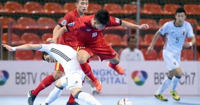 ĐT U20 futsal Việt Nam đối đầu Nhật Bản tại giải Châu Á