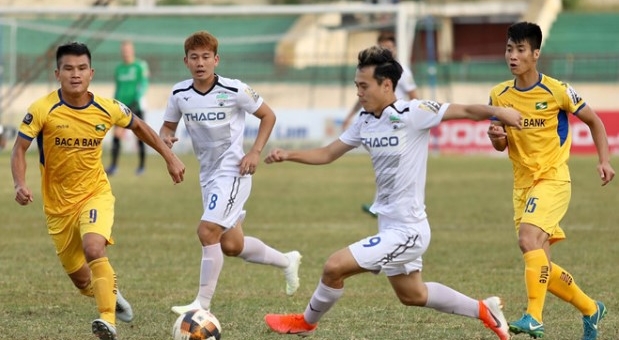 HAGL nhận thất bại 0-3 trên sân của SLNA