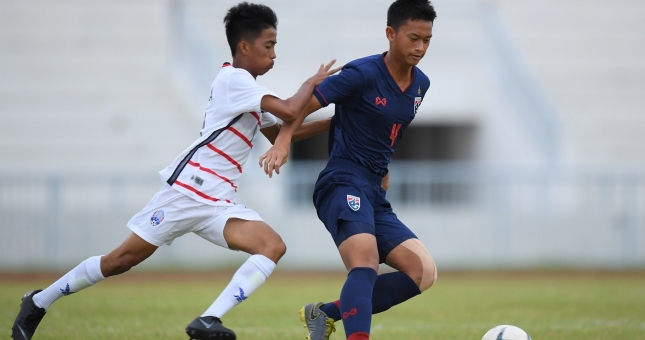 U15 Thái Lan thắng đậm U15 Campuchia