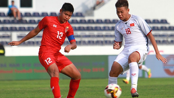 U15 Việt Nam lội ngược dòng ngoạn mục trước Myanmar