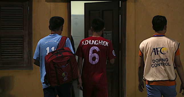 Cầm hoà Hà Nội FC, 2 cầu thủ Triều Tiên bị AFC đưa đi kiểm tra doping