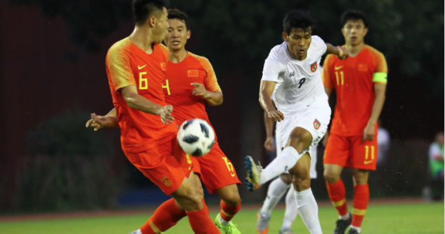 Myanmar thua cay đắng Trung Quốc tại VL U19 Châu Á 2020