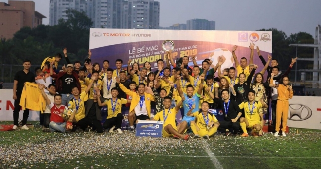 CHÍNH THỨC: FC Gia Việt vô địch HPL-S7, đại diện miền bắc dự VPL-S1