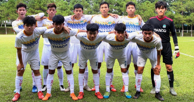 Bảng xếp hạng VL U17 Quốc gia 2020: HAGL quá vượt trội