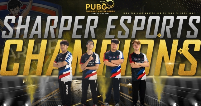 Sharper Esports vô địch PUBG Thailand Master Series 2020