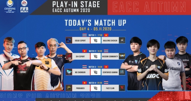 Fifa Online 4: Kết quả EACC Autumn 2020 hôm nay ngày 5/11
