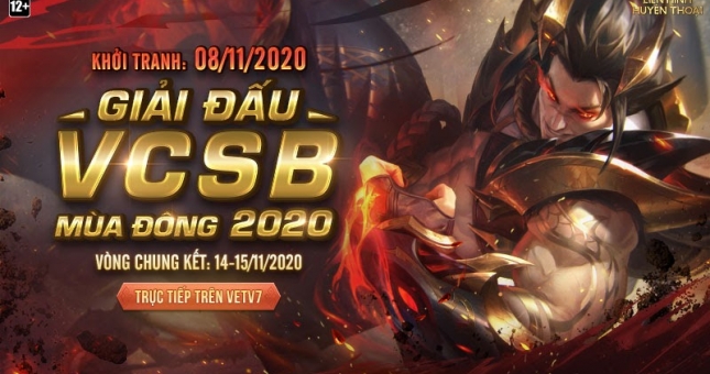 Lịch thi đấu Vòng chung kết VCSB mùa Đông 2020