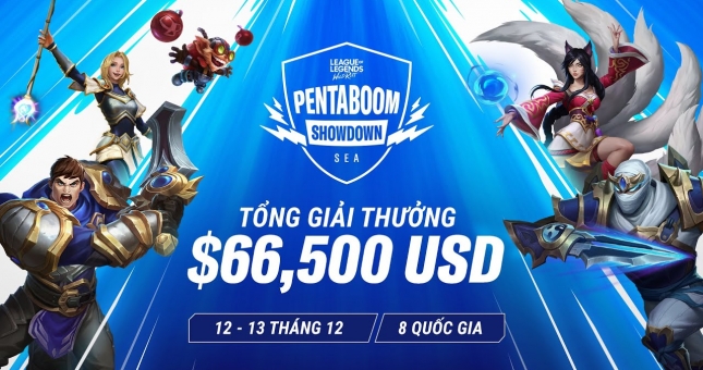 Việt Nam tham dự sự kiện Pentaboom Showdown khu vực SEA
