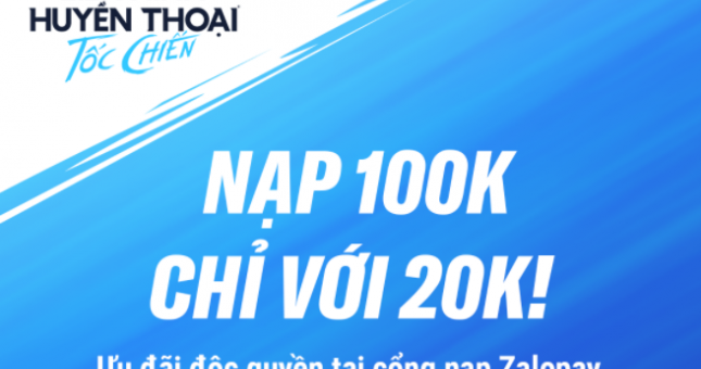 VNG ra mắt sự kiện 'Nạp lần đầu' trong LMHT Tốc Chiến