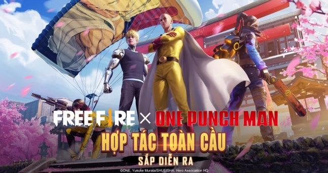 Free Fire có thêm một sự hợp tác toàn cầu với One-Punch Man 