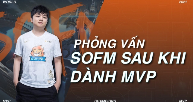 VIDEO: Phỏng vấn SofM sau khi giành cú ăn 3 tại lễ trao giải LPL 2020