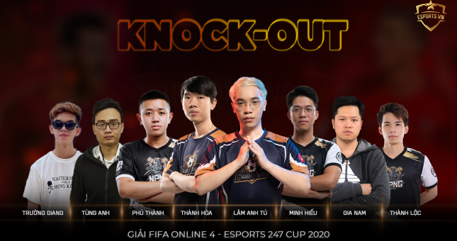 Lịch thi đấu vòng knockout FIFA Online 4 Esports 247 Cup
