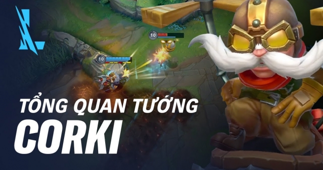Tổng quan tướng Corki trong LMHT Tốc Chiến