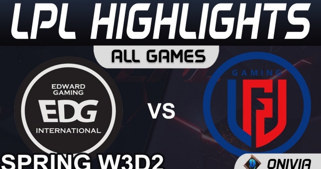 Highlight LPL 2021: EDG 'hủy diệt' LGD