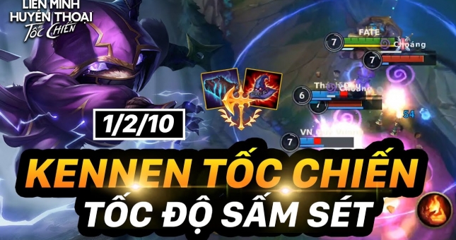 Hướng dẫn chơi Kennen trong Liên Minh Tốc Chiến
