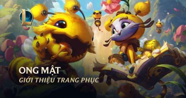LMHT hé lộ nhóm trang phục Ong Mật: Yuubee, Beezahar, Bee'Maw