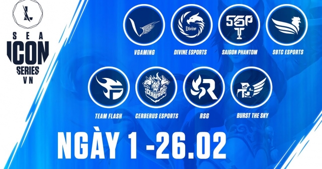 Trực tiếp Icon Series SEA Tốc Chiến hôm nay 26/2