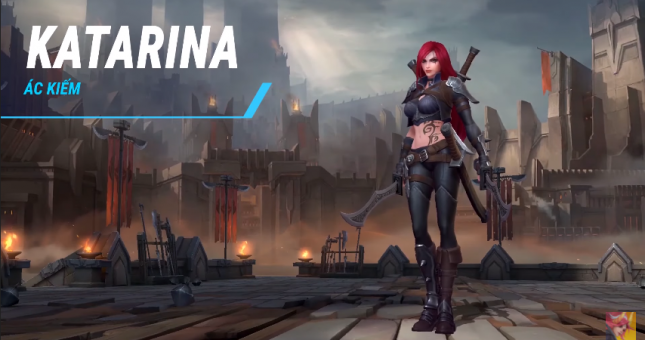 Tổng quan tướng Katarina trong LMHT Tốc Chiến