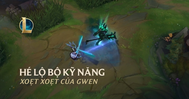 Hé lộ bộ kỹ năng của Gwen: Búp Bê Ước Nguyện trong LMHT