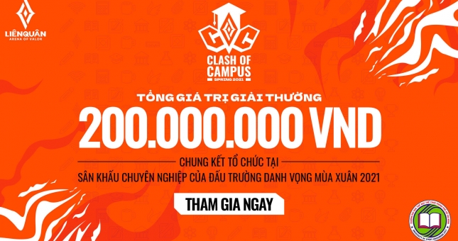 Liên Quân Mobible mở đăng kí giải đấu sinh viên Clash of Campus