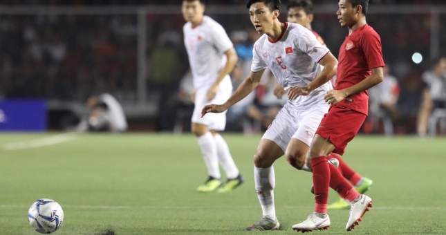 Van Hau appologize Indonesia player after the final of SEA Games 30th