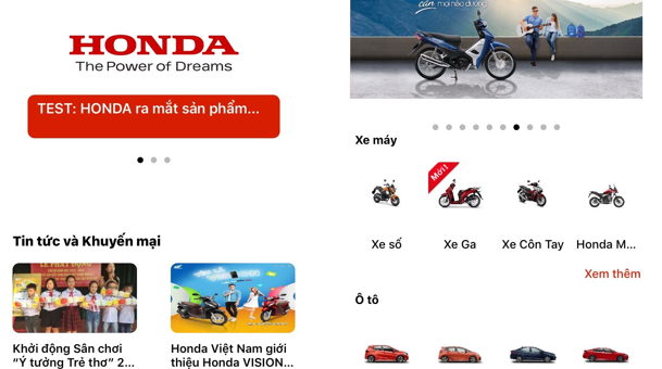 Ứng dụng My Honda+ của Honda Việt Nam chính thức đi vào sử dụng- Mang tiện ích trên từng trải nghiệm lái