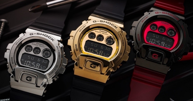 Đồng hồ Casio G-Shock kim loại ra mắt mẫu mới cực ngầu