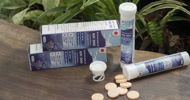 Cải thiện triệu chứng viêm xoang, viêm mũi dị ứng hiệu quả với viên sủi Kaidoo