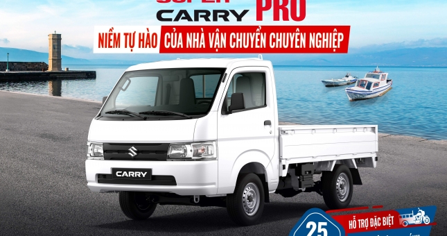 Suzuki thực hiện cách mạng hậu mãi, tung khuyến mãi đặc biệt cho xe tải nhẹ