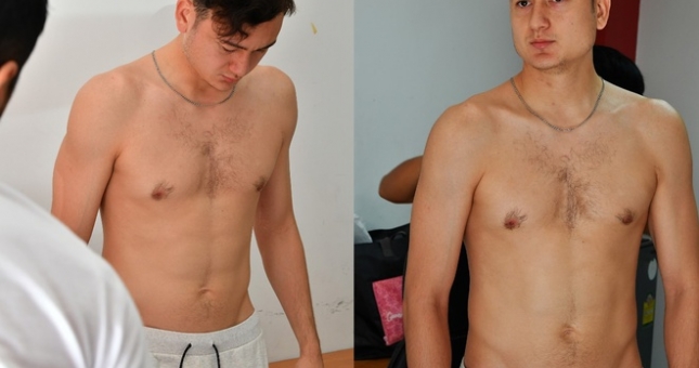 VIDEO: Đội bóng của Văn Lâm kiểm tra và thu thập các chỉ số trọng lượng, cơ bắp của cơ thể