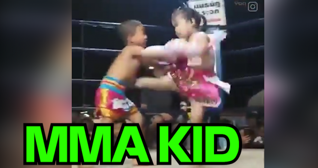 VIDEO: Cặp đôi võ sĩ tí hon với màn thi đấu dễ thương nhất Thái Lan