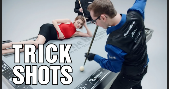 VIDEO: Những đường cơ ảo diệu của ông Vua bida biểu diễn - Florian 'Venom' Kohler