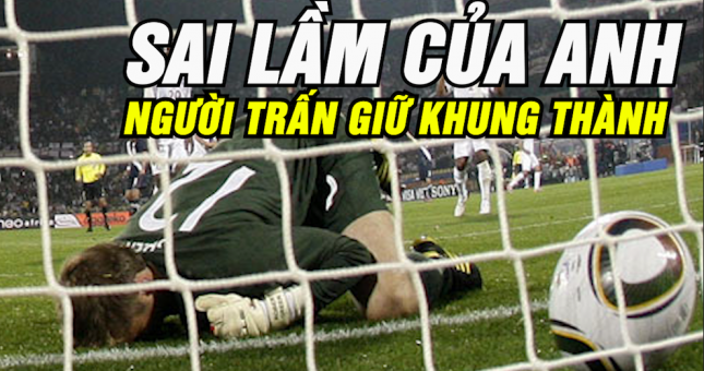 VIDEO: Những pha xử lý bóng sai lầm nhất của các thủ môn trên thế giới