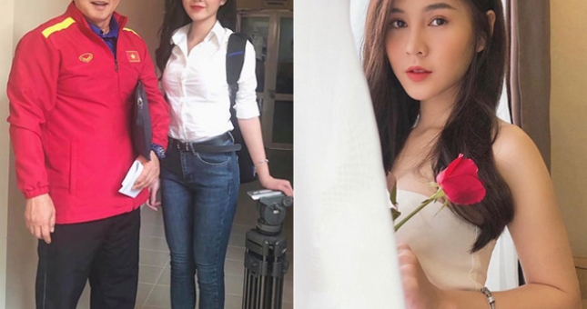 Mê mẩn với vẻ đẹp của MC thể thao Việt Nam từng xuất hiện trên báo Hàn