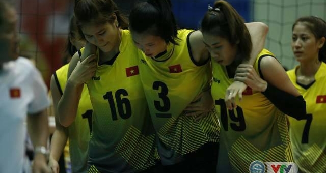 Đội trưởng Thanh Thuý chấn thương nhẹ, có thể thi đấu trận sau