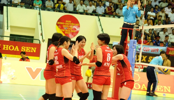NEC Nhật Bản tiếp tục phô diễn sức mạnh tại VTV Cup 2019