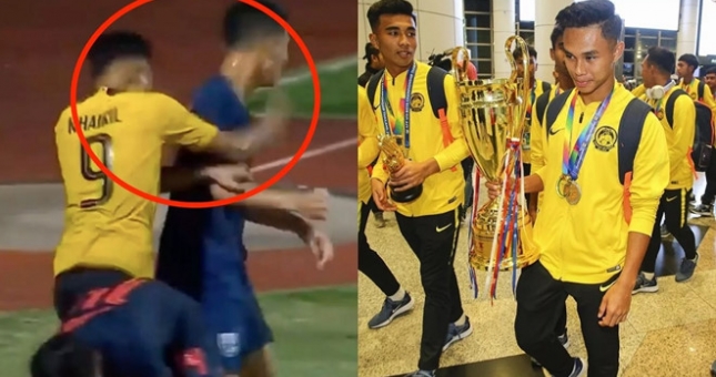 Đội trưởng U15 Malaysia tiết lộ lý do đấm cầu thủ Thái Lan
