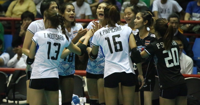 Bóng chuyền Thái Lan toàn thắng ở giải Asean Grand Prix 2019